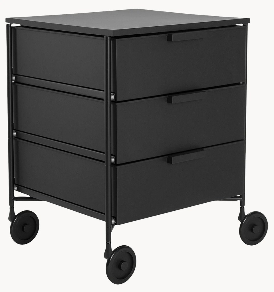 Armário com 3 gavetas e rodas Mobil