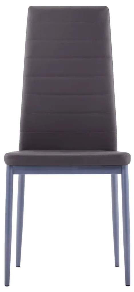 Conjunto de jantar 5 pcs cinzento