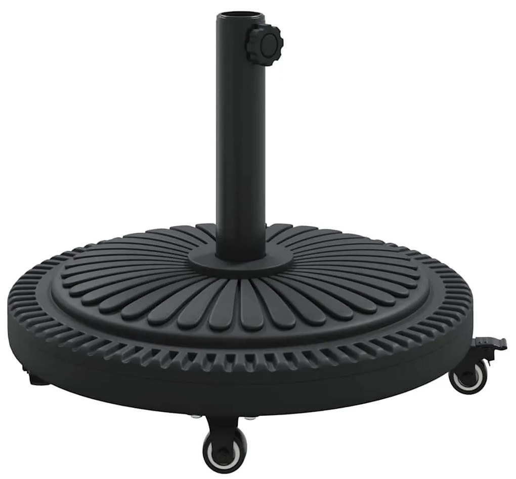 Base para Parasol vidaXL com Rodas para Postes de Ø38-48 mm 13 kg Redo
