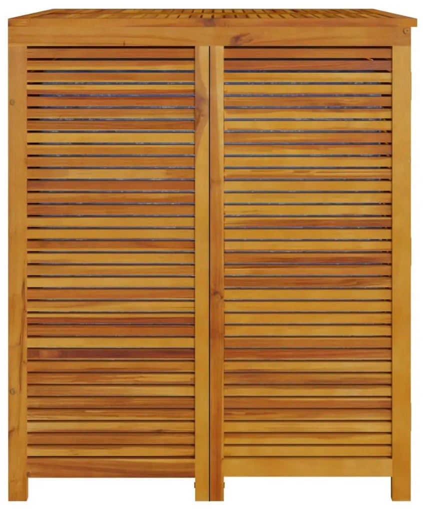 Caixa de arrumação para jardim 70x87x104 cm acácia maciça