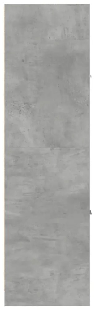 Armário boticário 30x41x144,5cm derivados madeira cinza cimento