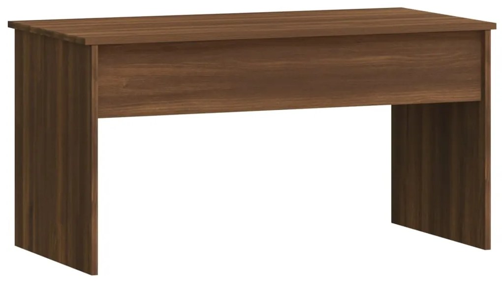 Mesa centro 102x50,5x52,5 madeira processada carvalho castanho