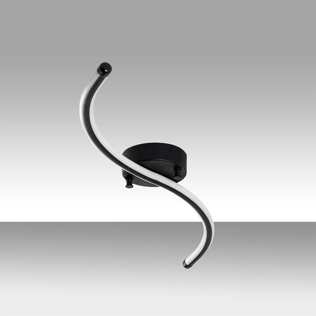 Candeeiro de Teto Yilan – Preto – 67 cm x 5 cm x 10 cm