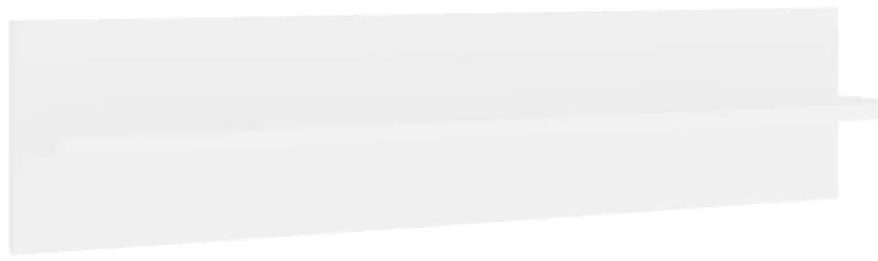 5 pcs móveis de parede p/ TV derivados de madeira branco