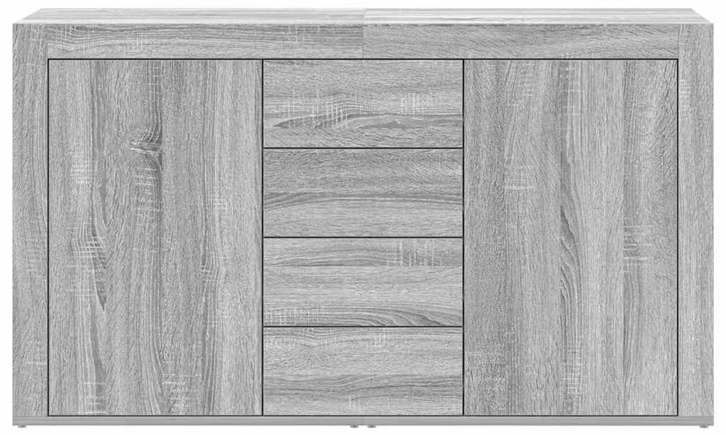Buffet vidaXL Cinza Sonoma Madeira engenheirada 120 x 36 x 69 cm