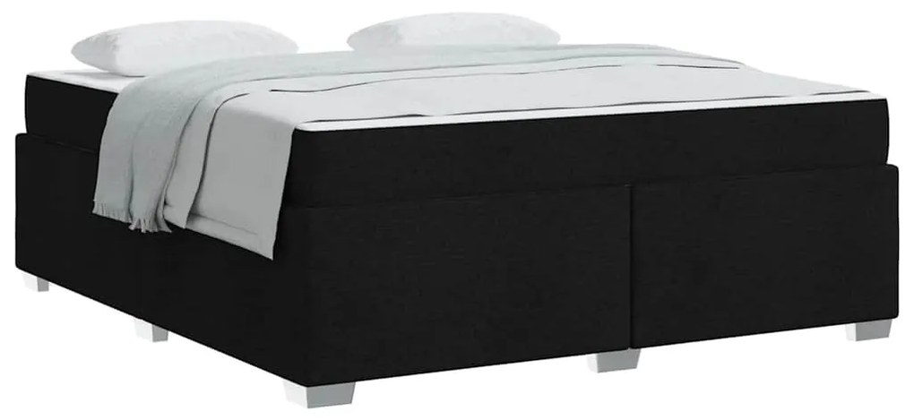 Estrutura da Cama Outros Preto 180 x 200 cm tecido