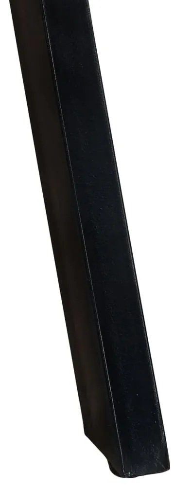 Mesa de jantar 110x75 cm madeira de mangueira maciça
