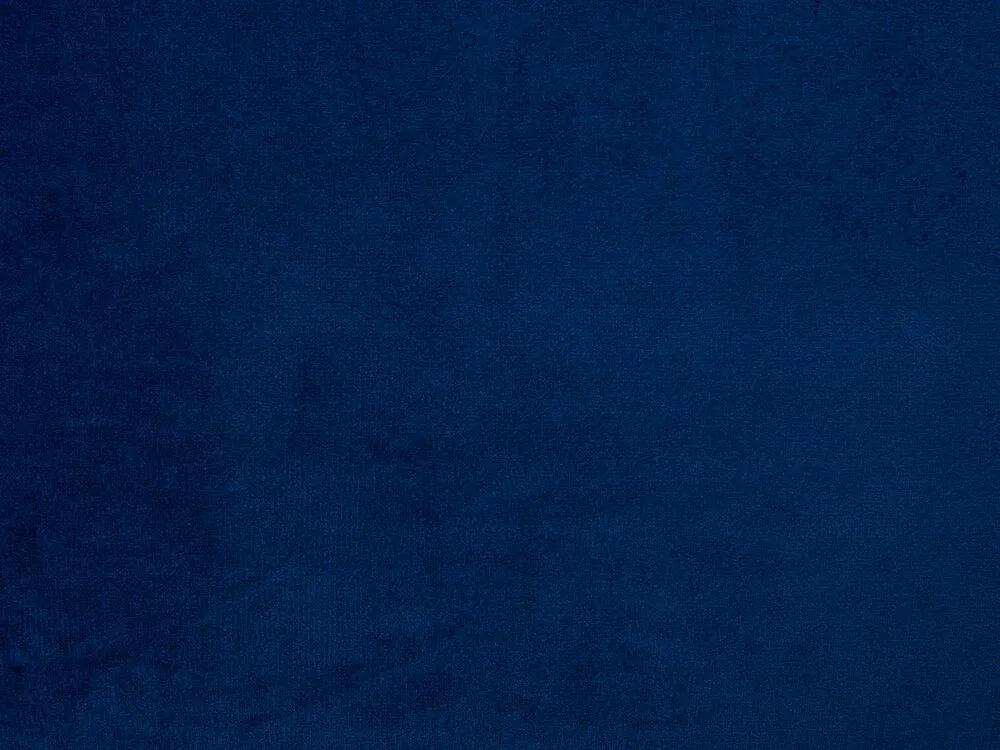 Sofá de 2 lugares em veludo azul marinho FENES Beliani