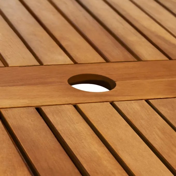 Conjunto de jardim Boston 7 peças em madeira de acácia