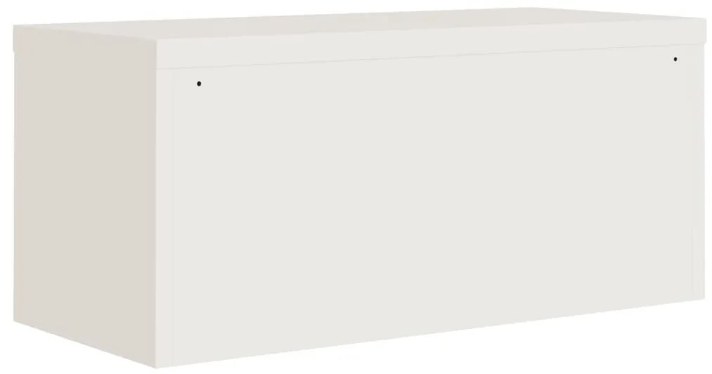 Arquivador 90x40x130 cm aço branco