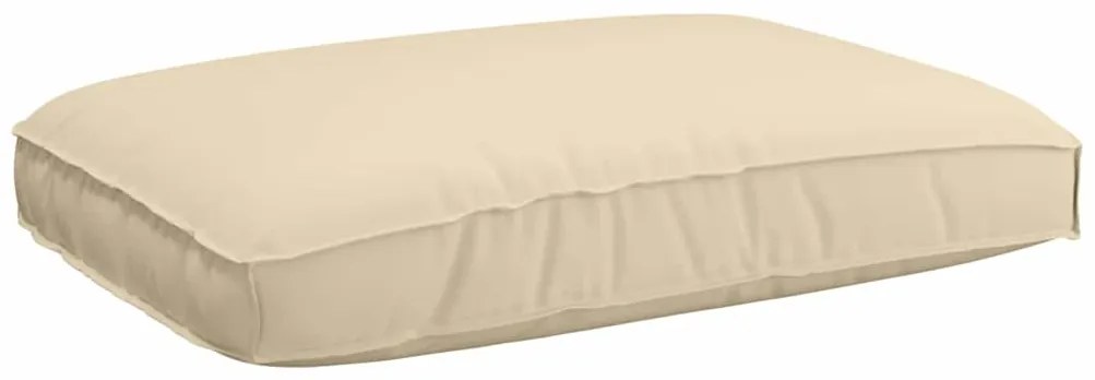 Cushion para Palete para Assento Bege 120x80x12 cm em Tecido Oxford