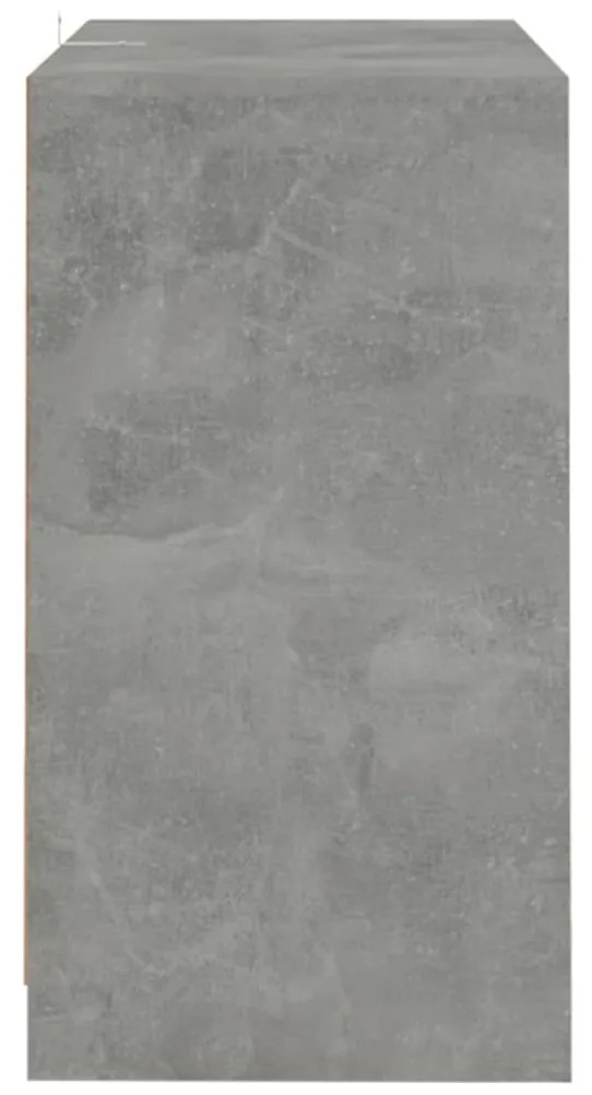 Aparadores 2 pcs 70x41x75 cm aglomerado cinzento cimento
