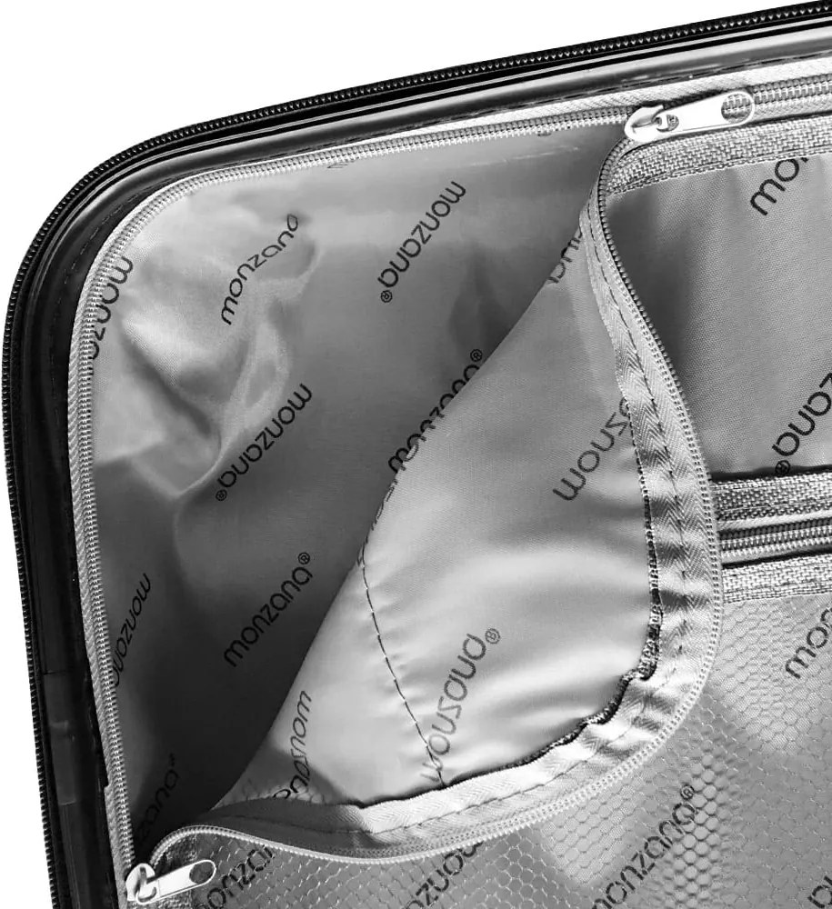 Mala rígida 75 x 49 x 29 cm com rodas giratórias 360°policarbonato, 98L design borboleta