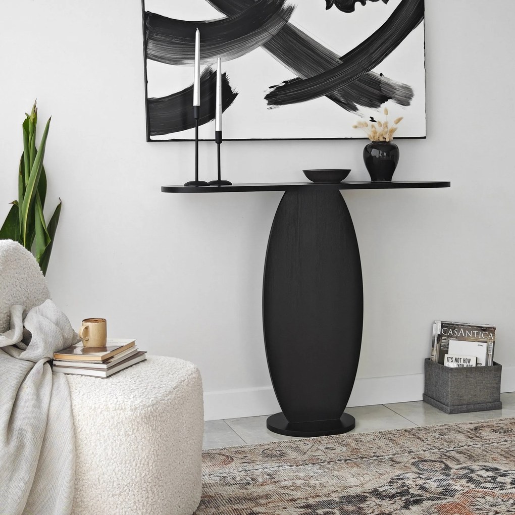 Cômoda Ellittica – Antracite – 100x81x30 cm