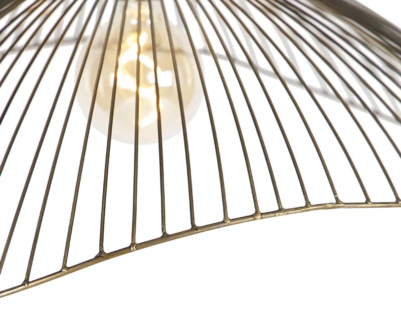 Candeeiro de suspensão design latão 64 cm - Pia