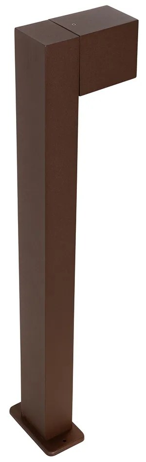 Candeeiro de pé exterior industrial castanho ferrugem 65 cm IP44 - Baleno Country / Rústico,Moderno