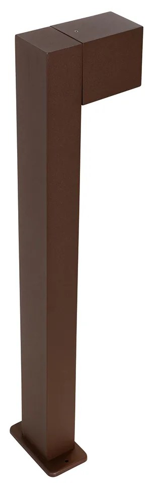 Candeeiro industrial de pé para exterior castanho ferrugem 65 cm IP44 - Baleno Country / Rústico,Moderno