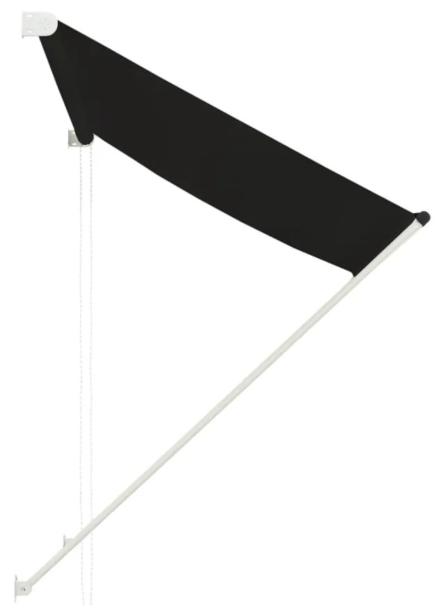 Toldo retrátil 150x150 cm antracite