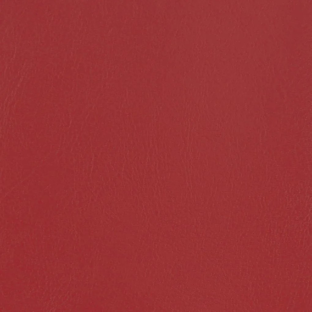 Poltrona couro artificial vermelho-tinto