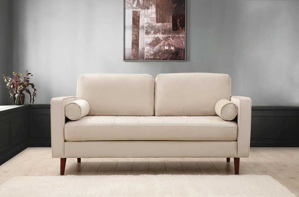 Sofá de 2 Lugares Rome – Bege – 175 x 90 x 70 cm