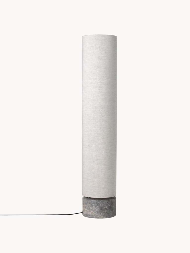 Candeeiro de pé LED regulável com base em mármore Unbound, vários tamanhos