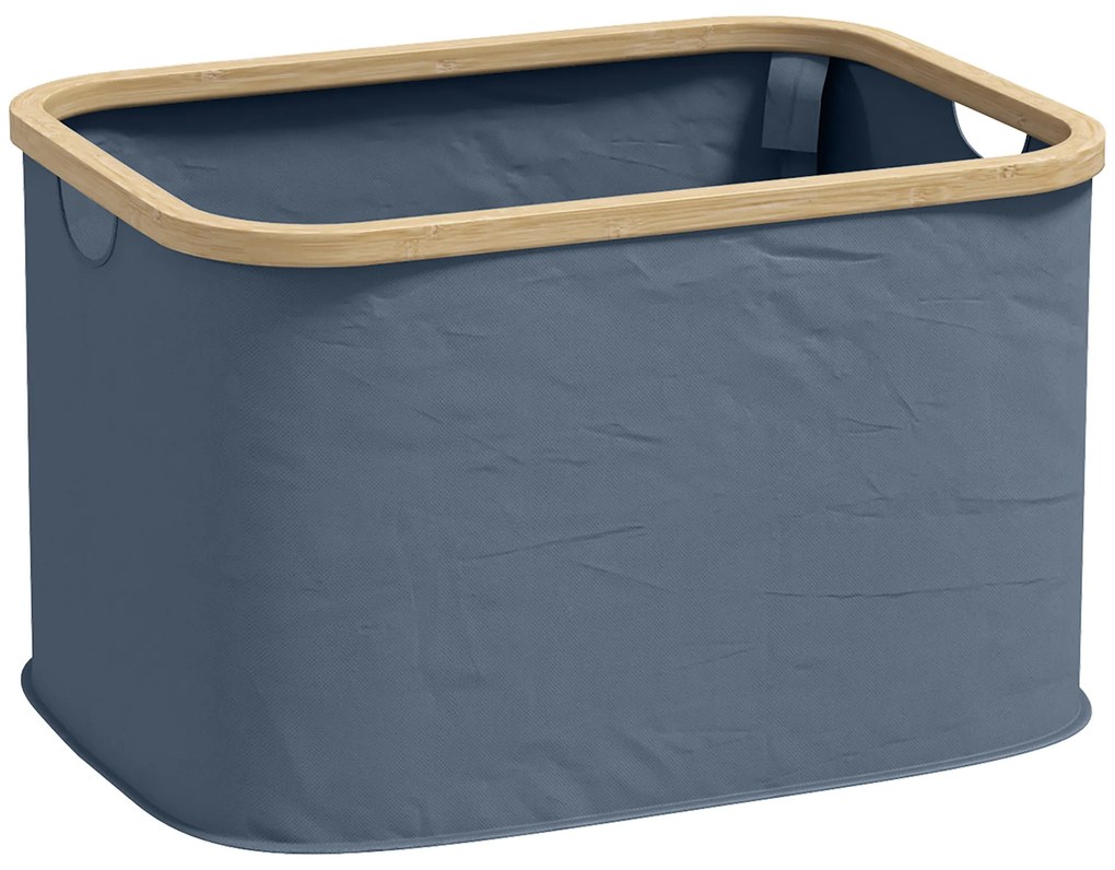 HOMCOM Cesto para Roupa Dobrável Cesto para Roupa Suja 36 L para Casa de Banho Dormitório Lavandaria 44,3x33,3x26,5 cm Cinza | Aosom Portugal