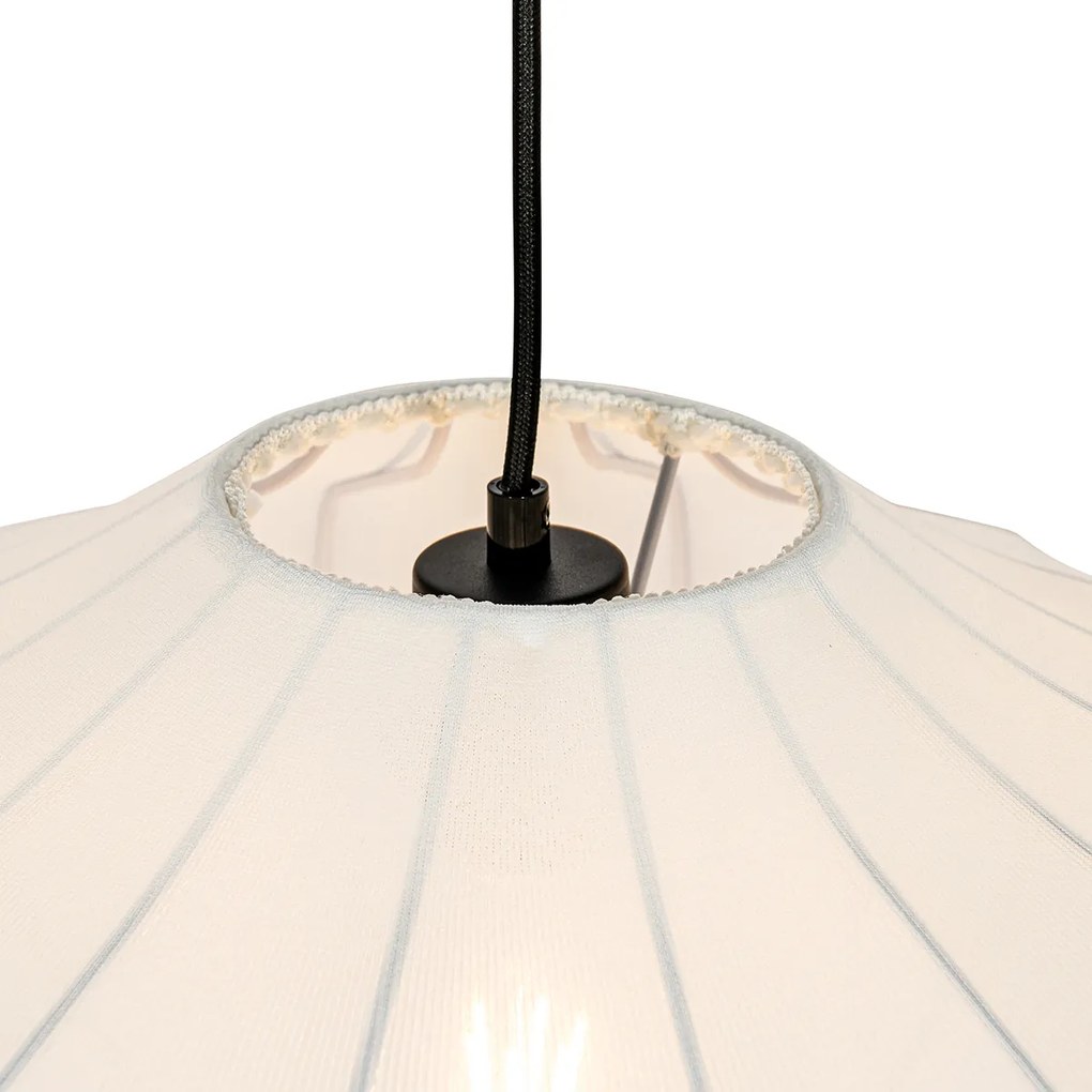 Candeeiro Pendente de Design Branco 50 cm - Plu Design