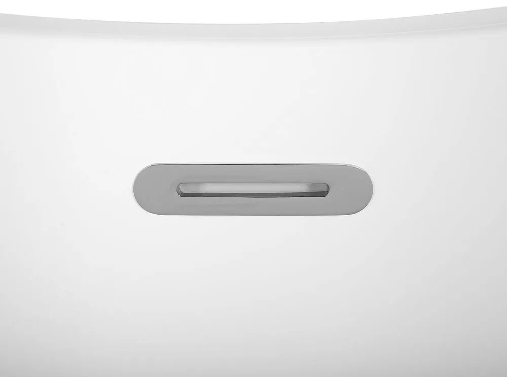 Banheira autónoma em acrílico branco 170 x 77 cm BAYLEY Beliani