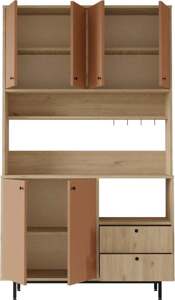 Mobiliário "RE7-SK" - Design Moderno - Oak
Tile Red