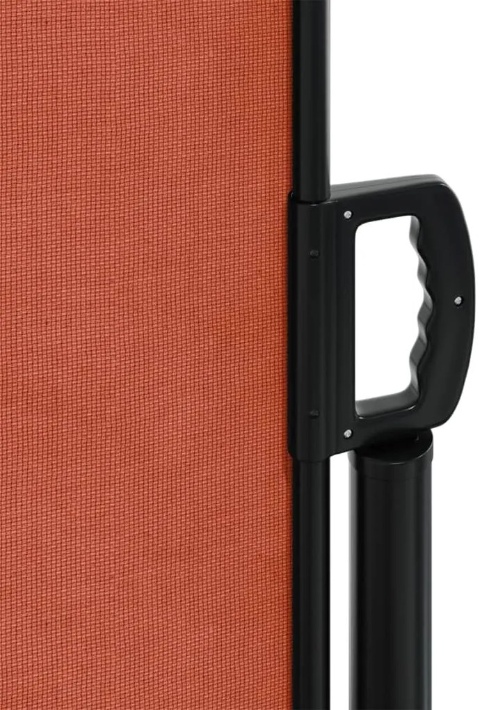 Toldo lateral retrátil 200x600 cm terracota