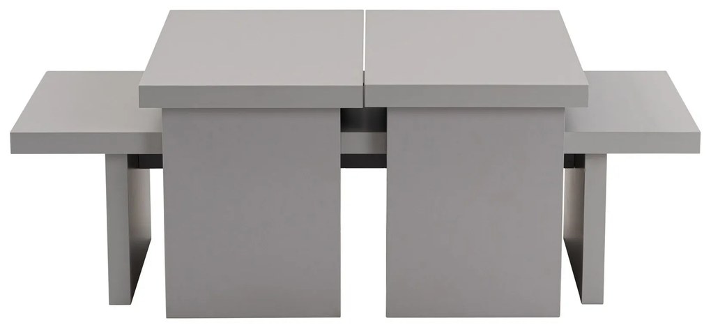 Mesa de Centro Sanctuary – Cinza – 110x39,3x45 cm