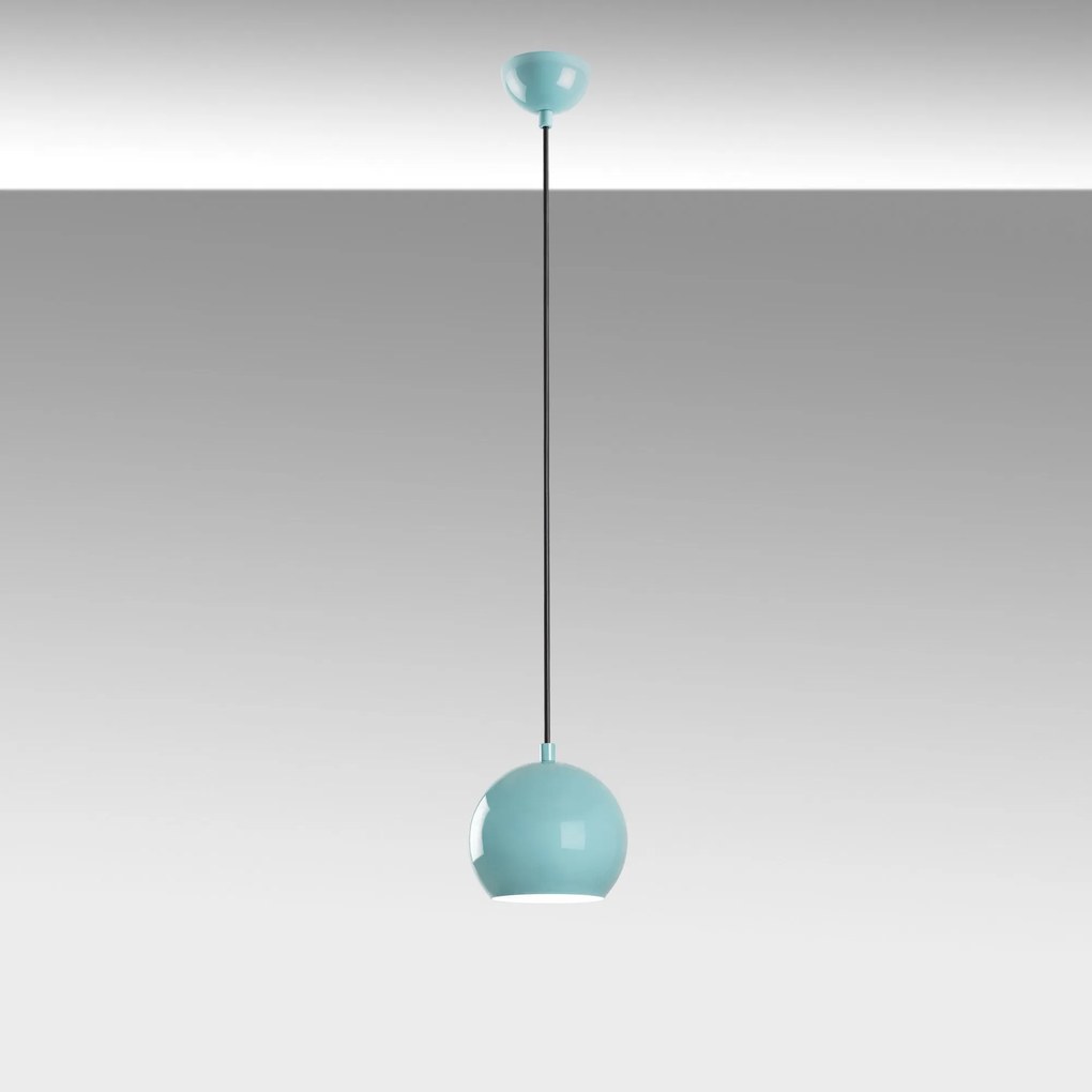 Candeeiro Top – Turquesa – Ø15 h:13 cm