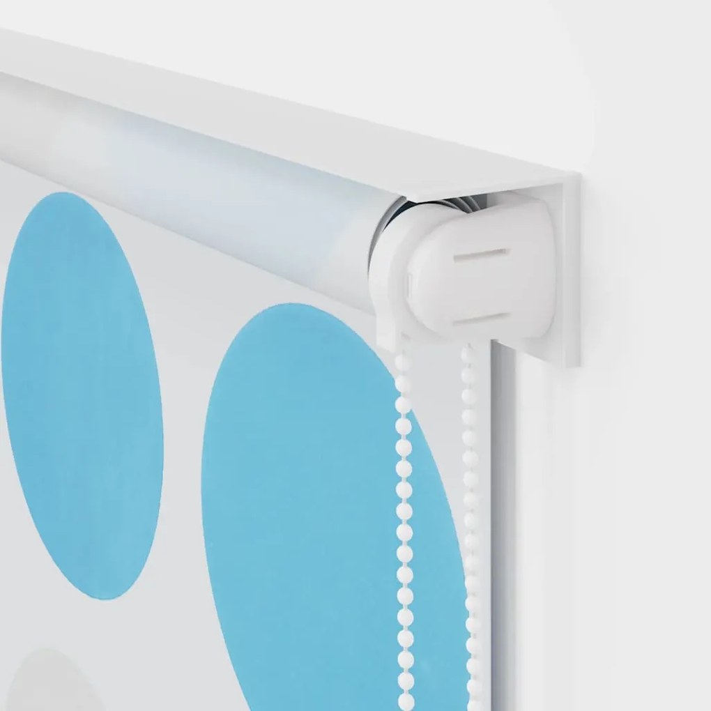 Estore de rolo para o duche 120x240 cm círculos