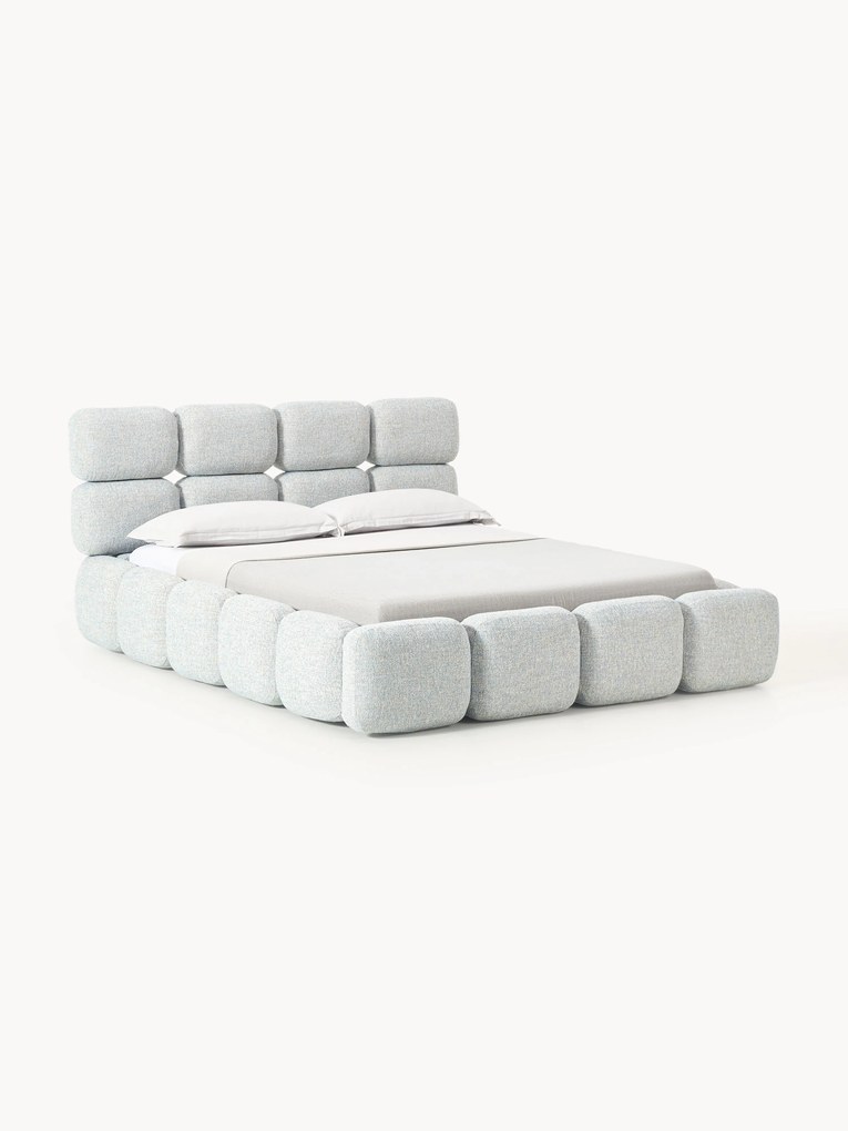 Bouclé Upholstered Bed Tayla