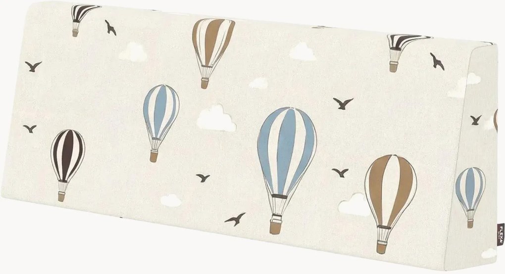 Almofada de encosto em algodão para cama de crianças Balloons