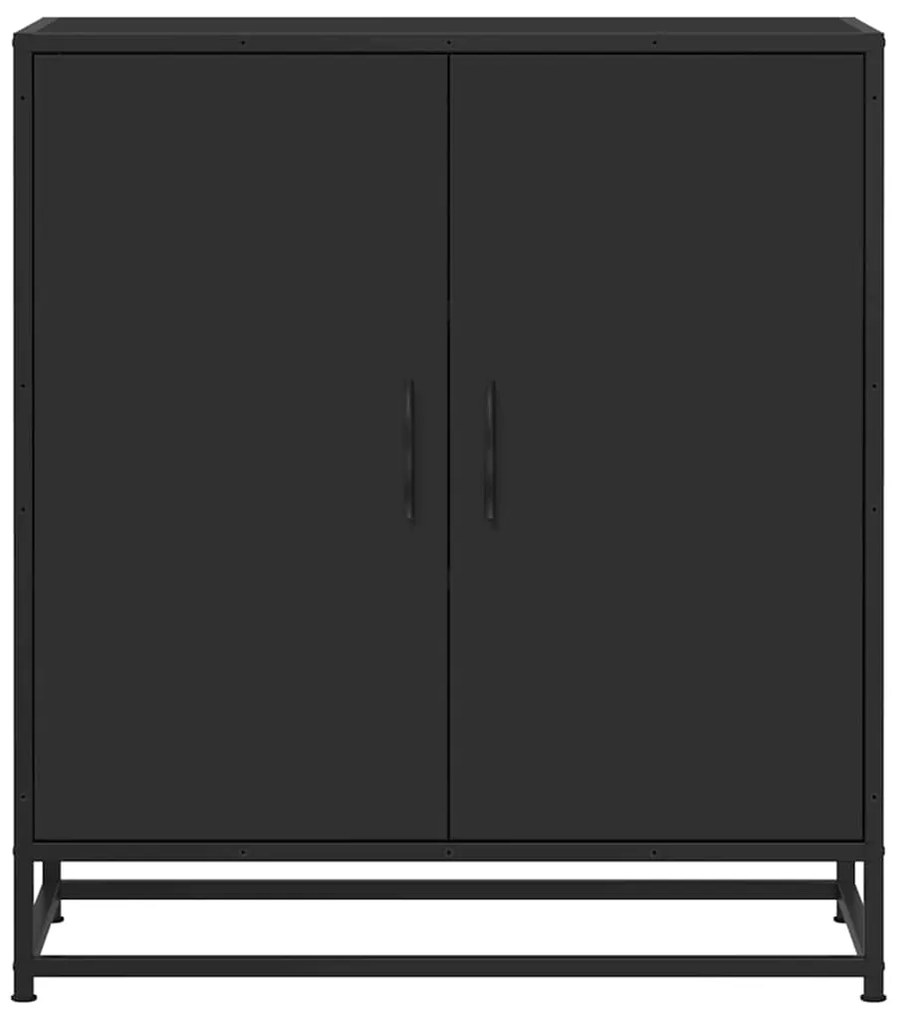 Aparador 68x35x76 cm derivados de madeira/metal preto