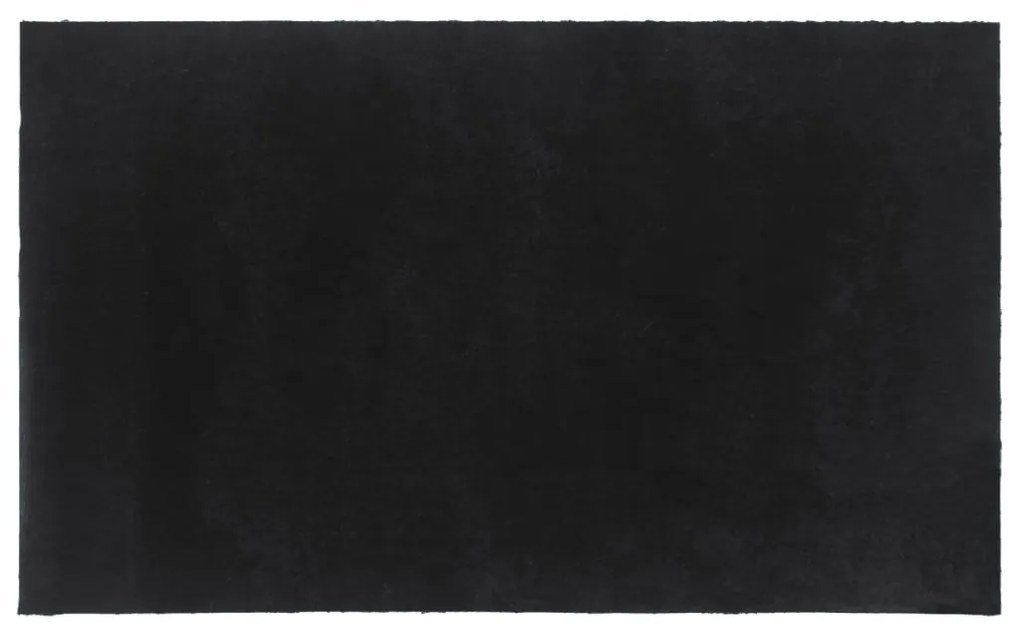 Tapete de porta 90x150 cm fibra de coco tufada cinzento escuro