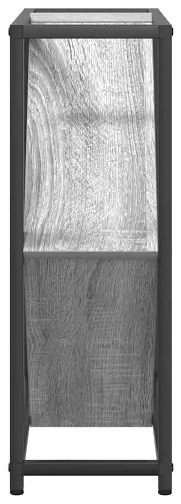 Estante de Vinho Cinza Sonoma 51x18x52,5 cm Madeira Industrializada