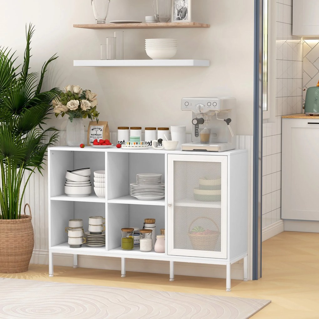 Estante com Prateleiras – Modelo Toulon – 120x37x81 – Madeira – 6 Níve