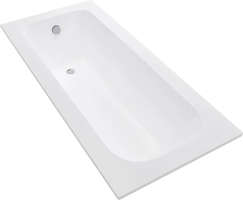 Mexen Vega banheira retangular 130 x 70 cm, branca - 55011307000