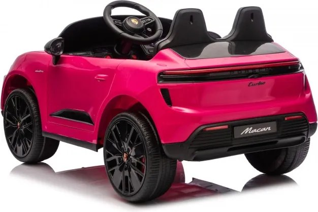 Carro ELÉTRICO INFANTIL Porsche Macan 12v Rosa