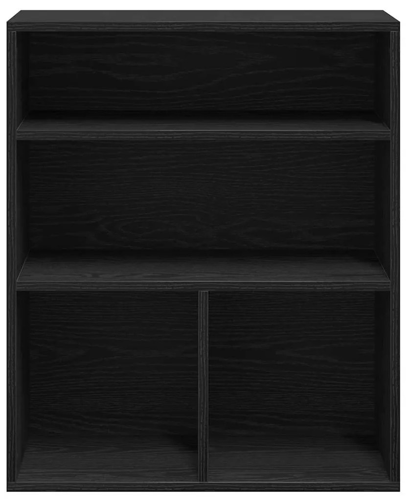 Estante preto 60x30x71,5 cm derivados de madeira