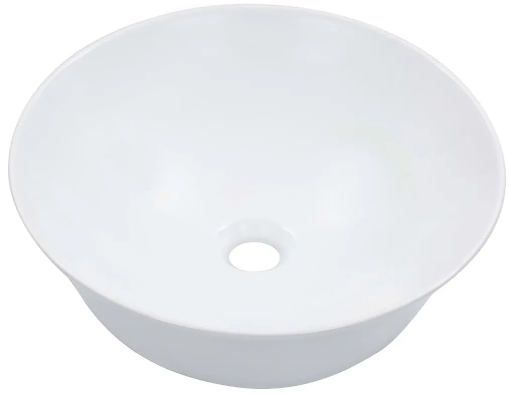 Lavatório 41x12,5 cm cerâmica branco