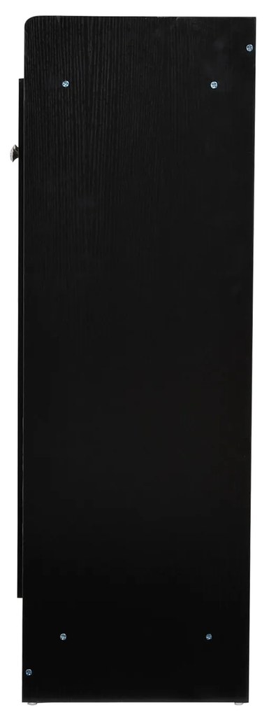 Aparador Snow de 83 cm - Preto - Design Escandinavo