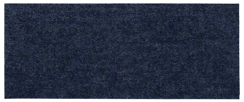 Tapetes de escada adesivos 30 pcs 60x25 cm retangular azul
