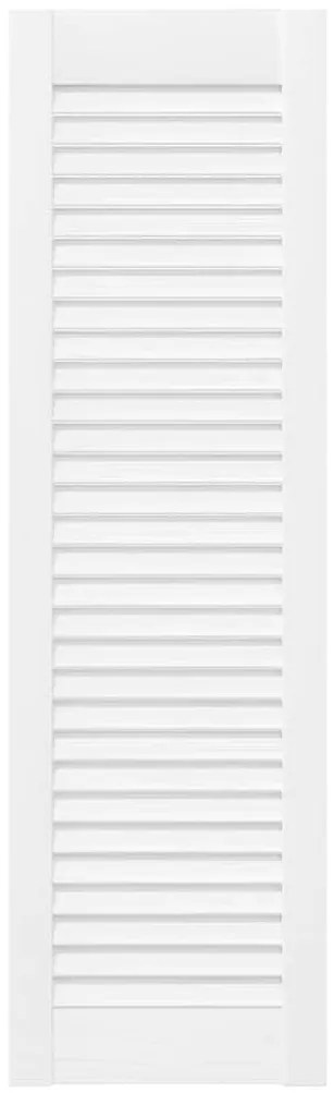Porta de armário com design de persiana 99x29,5 cm branco
