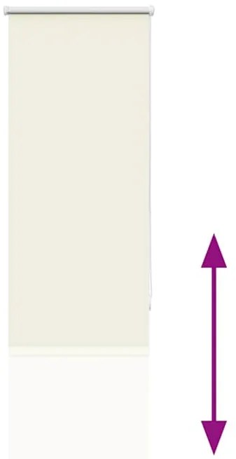 Persiana de enrolar 40x210 cm largura tecido 35,7 cm poliéster