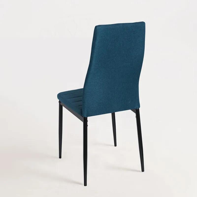 Pack 4 Cadeiras Lauter Tecido - Verde-azulado