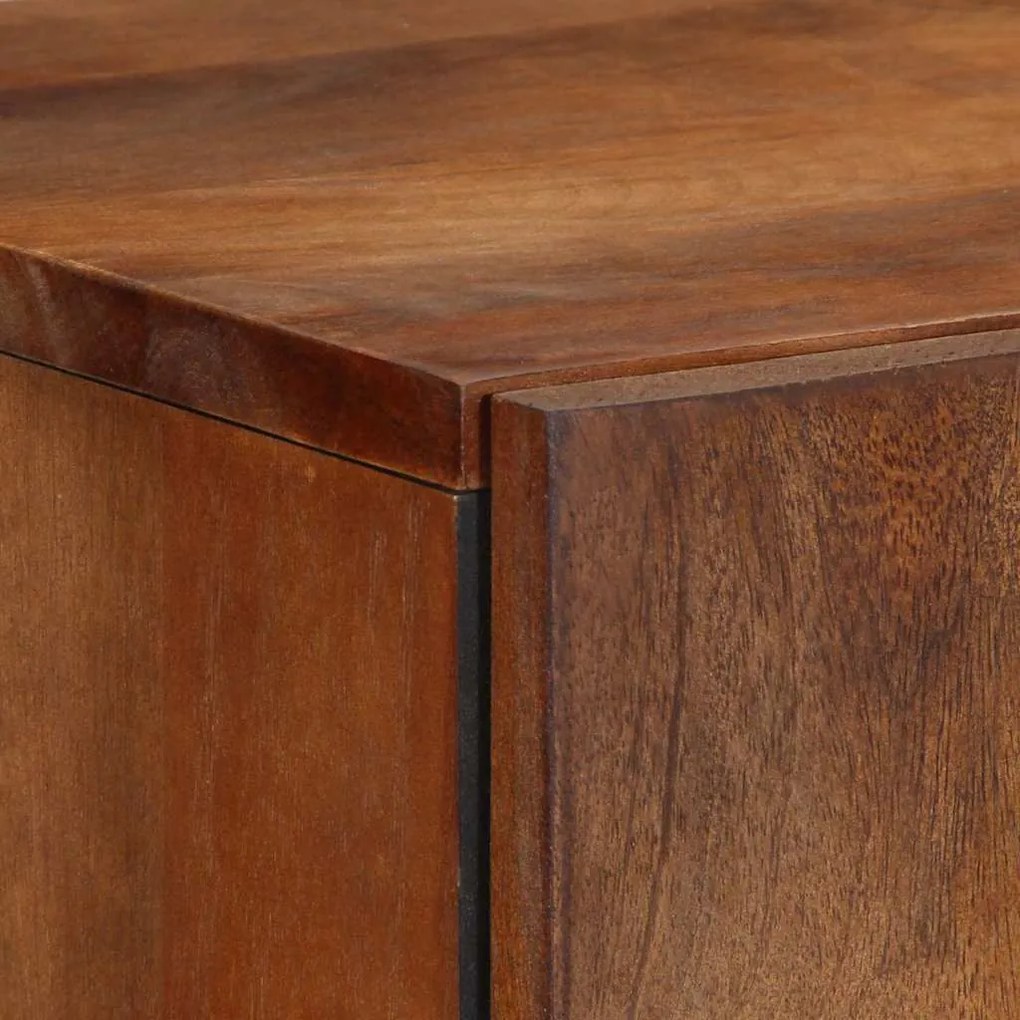 Highboard 60x33x100 cm Madeira Sólida Mangueira