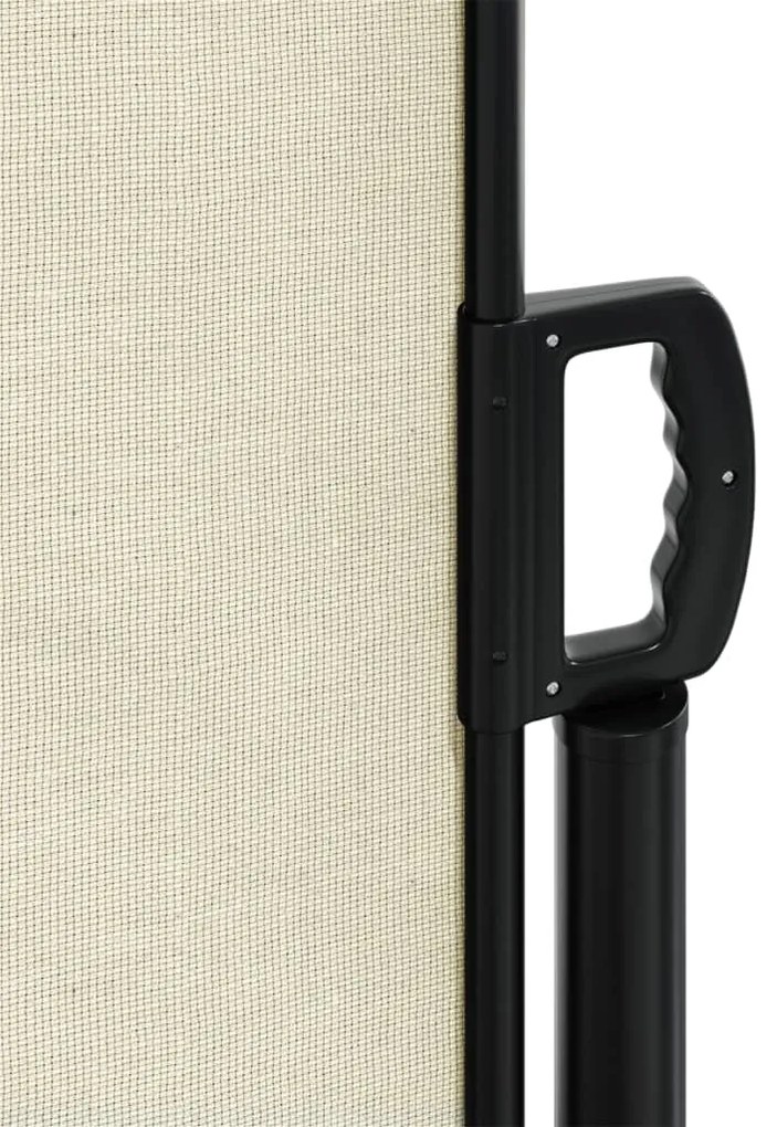 Toldo lateral retrátil 220x1000 cm creme